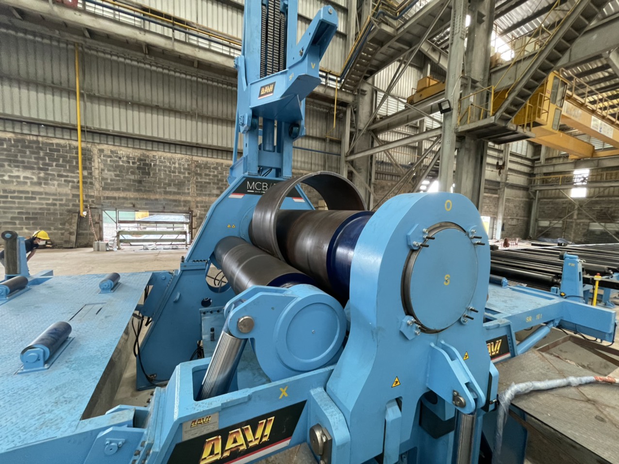 COMMISSIONING OF THE ROLLING MACHINE 130 MCB U30